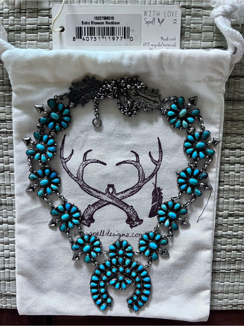 SPELL and the Gypsy Boho Blossom Necklace brand new